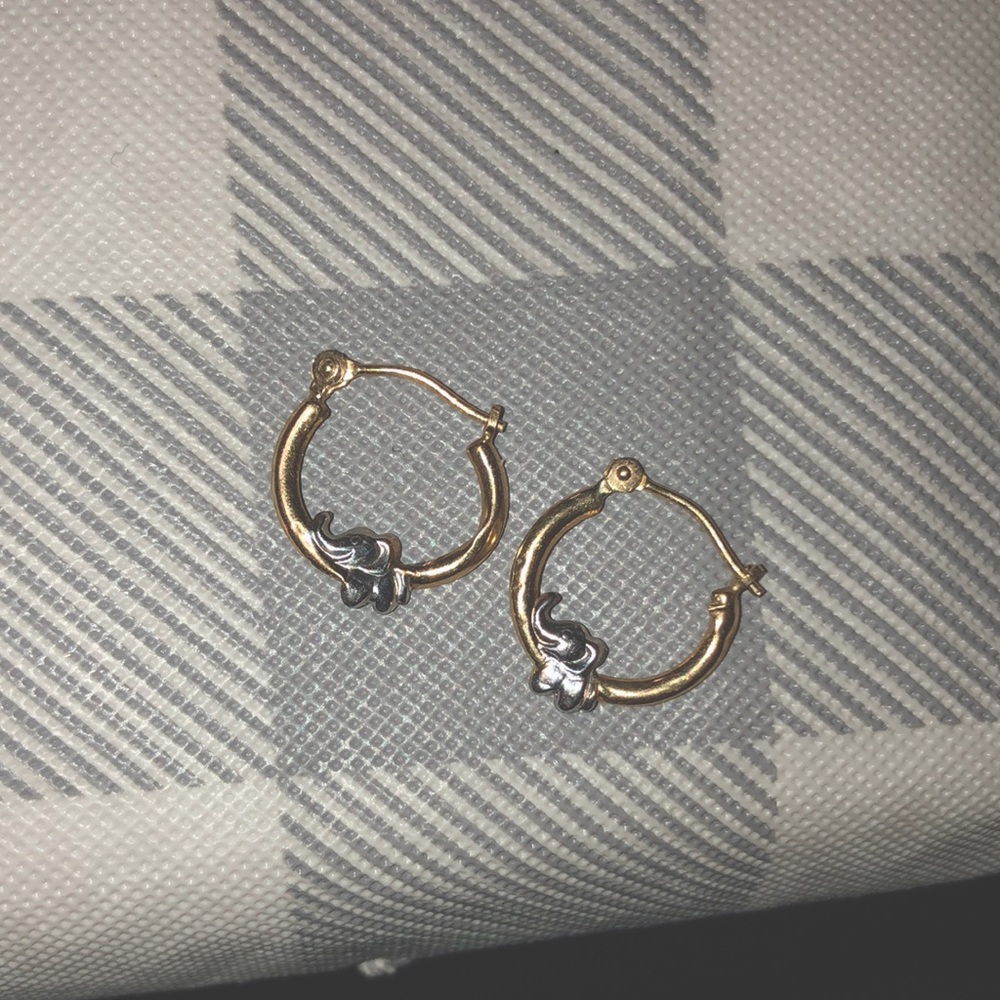 Vintage elephant earrings